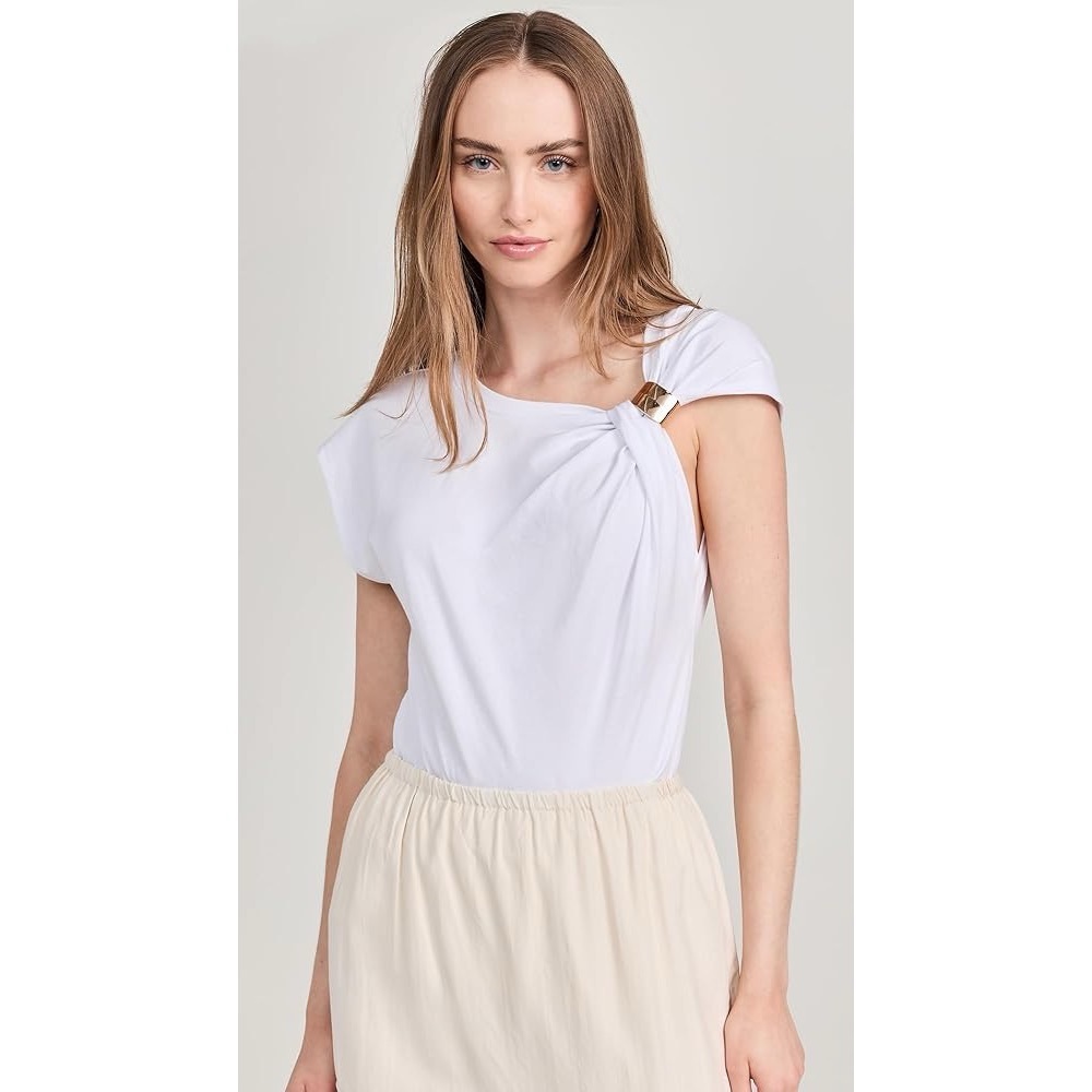 Pixie Market Olympia Gold Cuff Tee